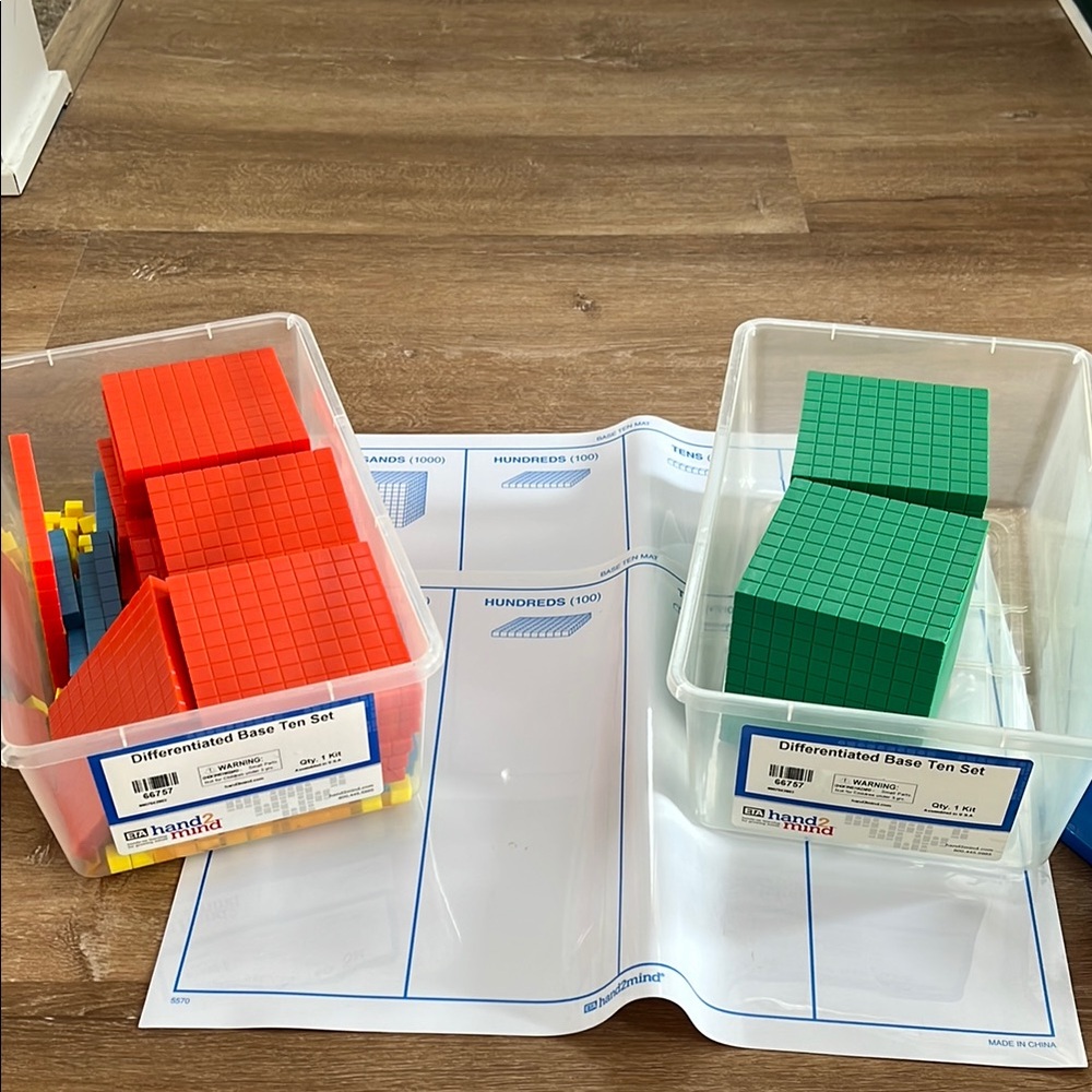 Differentiated Base Ten Set